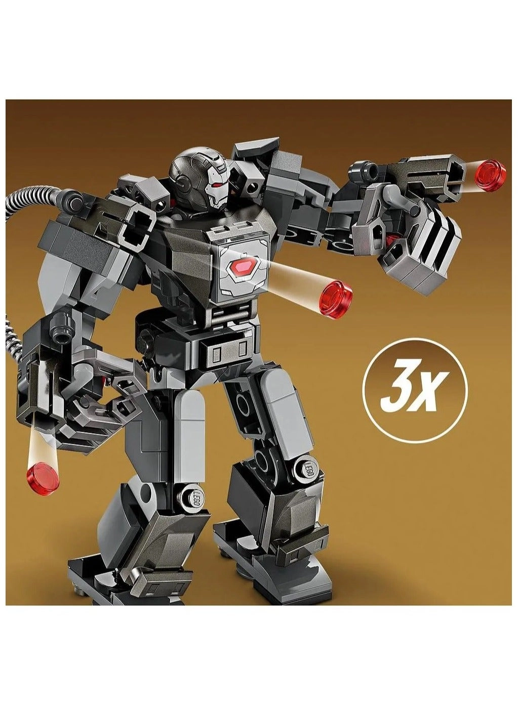 Marvel War Machine Mech Armor (76277)