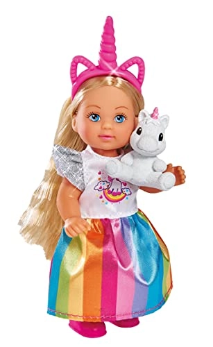 Evi Love Little Unicorn Doll - Rainbow