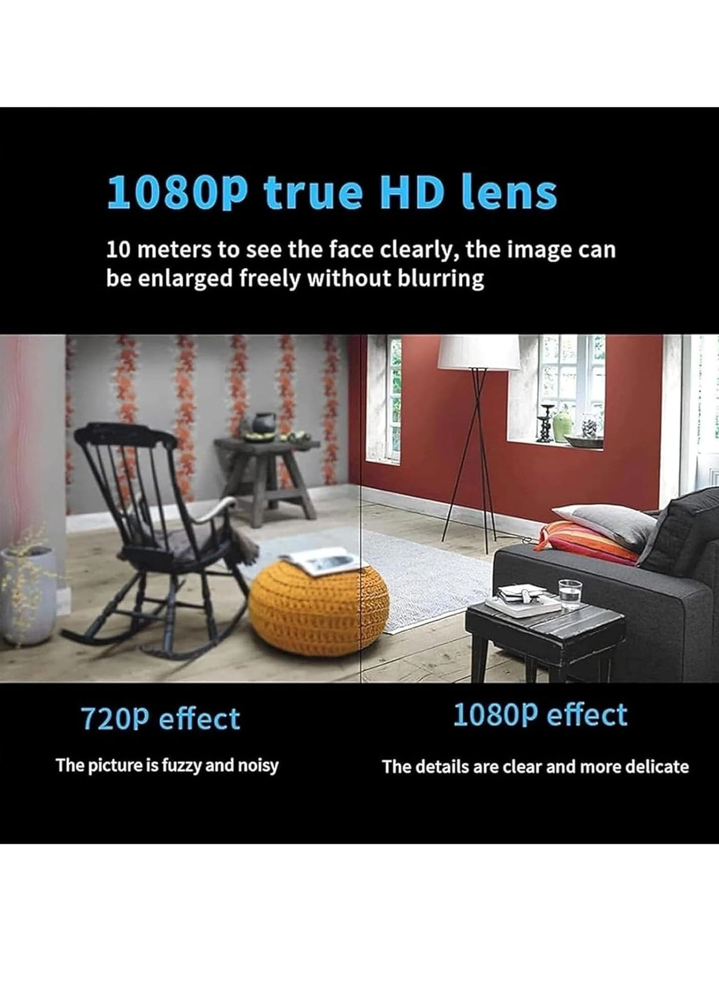 Mini WiFi Camera 1080P