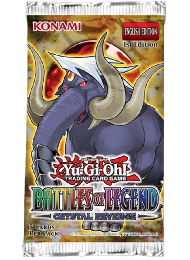 Konami Yu-Gi-Oh! Battles Of Legend: Crystal Revenge - 1pcs
