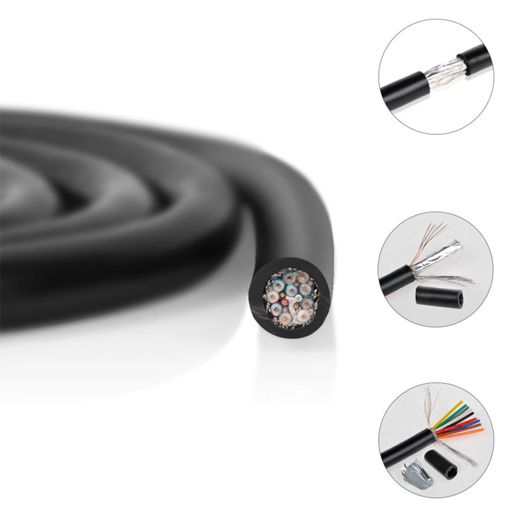 RS232 to RJ45 - DB9 9-Pin Male to RJ45 Female Cat5e/6