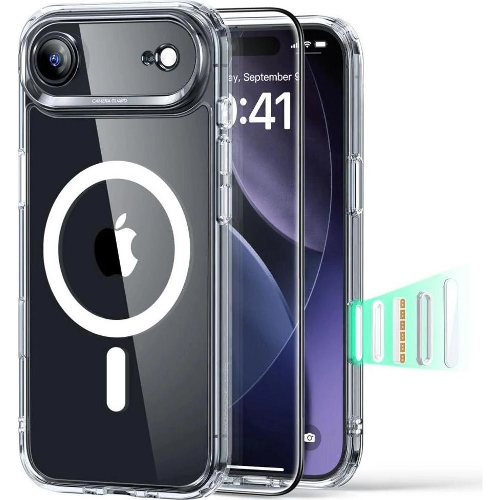 Clear Hybrid Screen Protector for iPhone 17