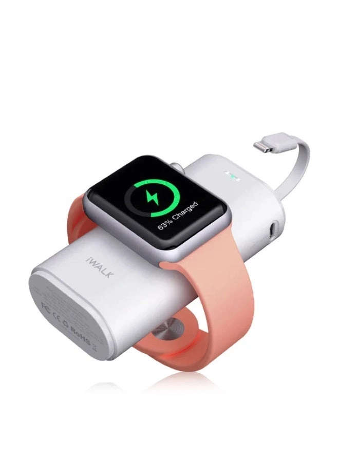 iWALK Portable Apple Watch Charger - 9000mAh Wireless