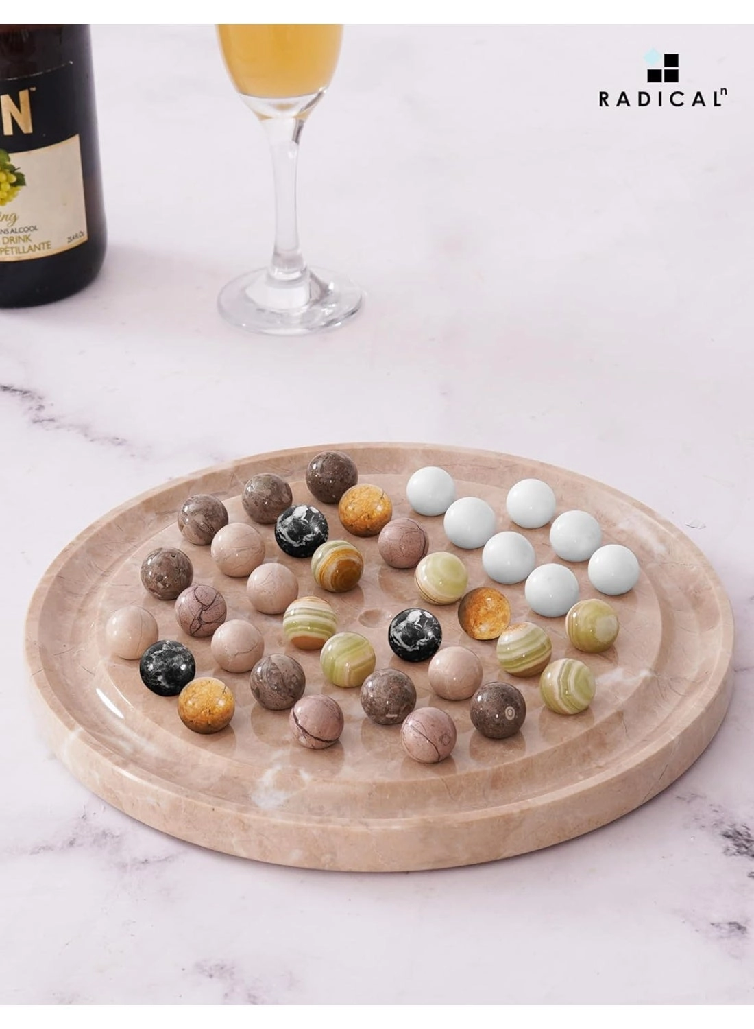 Marble Solitaire - 42 Pcs