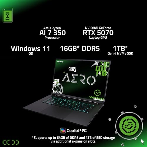 AERO X16 - 16'' 1TB 16GB Ryzen AI 7 350