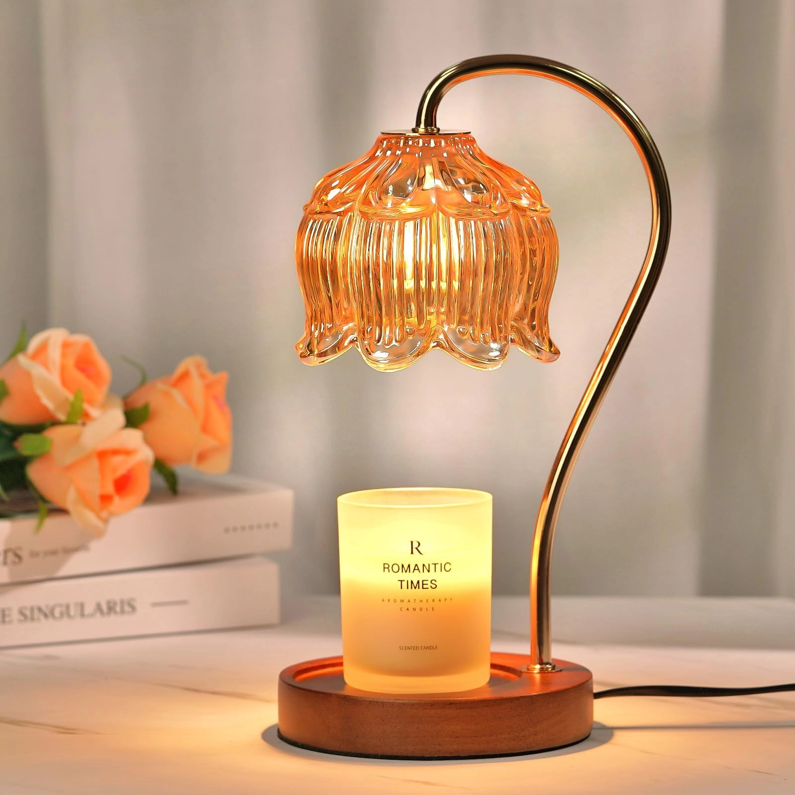 Funistree Strawberry Candle Warmer Lamp - Timer Dimmable