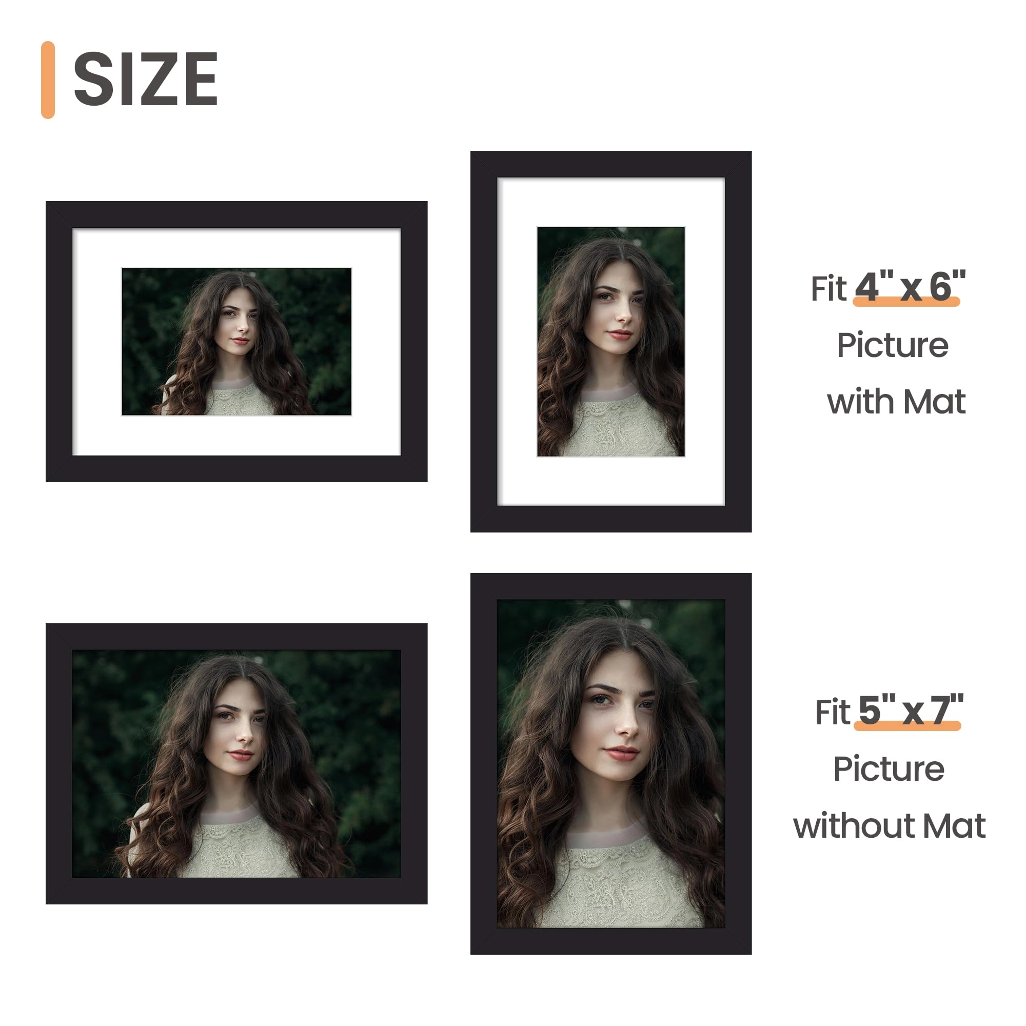 Photo Frame - 15.24x20.32cm Pack
