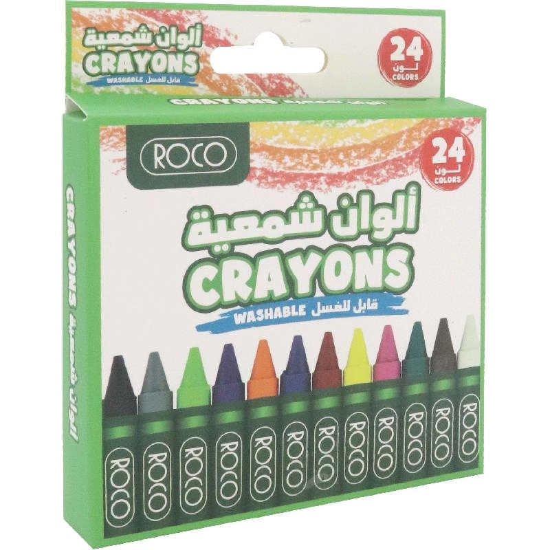 Roco Wax Crayon - 24 Colors