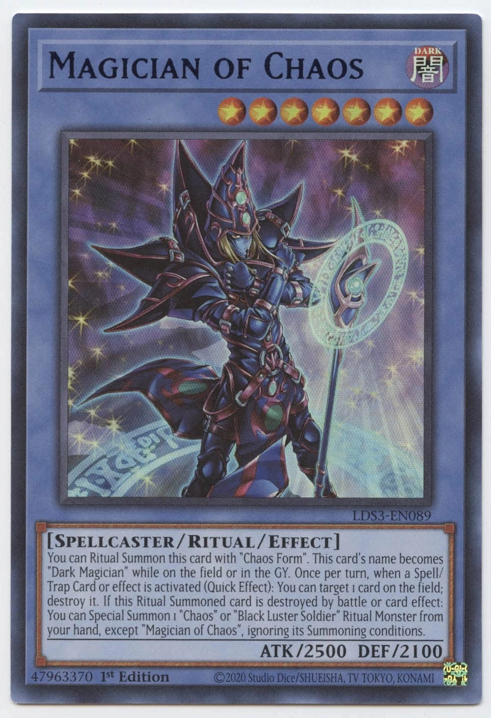 Magician of Chaos LDS3-EN089 - 1st Edition