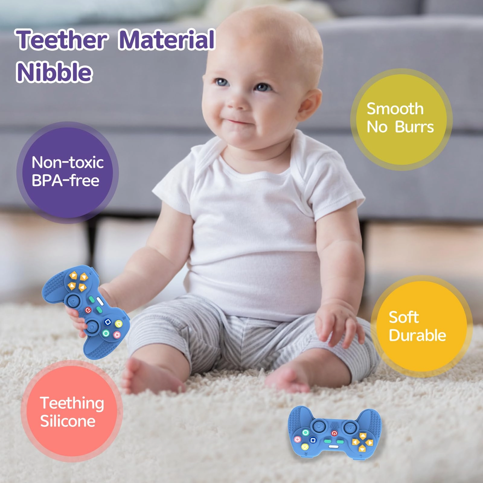 Remote Teether - Silicone