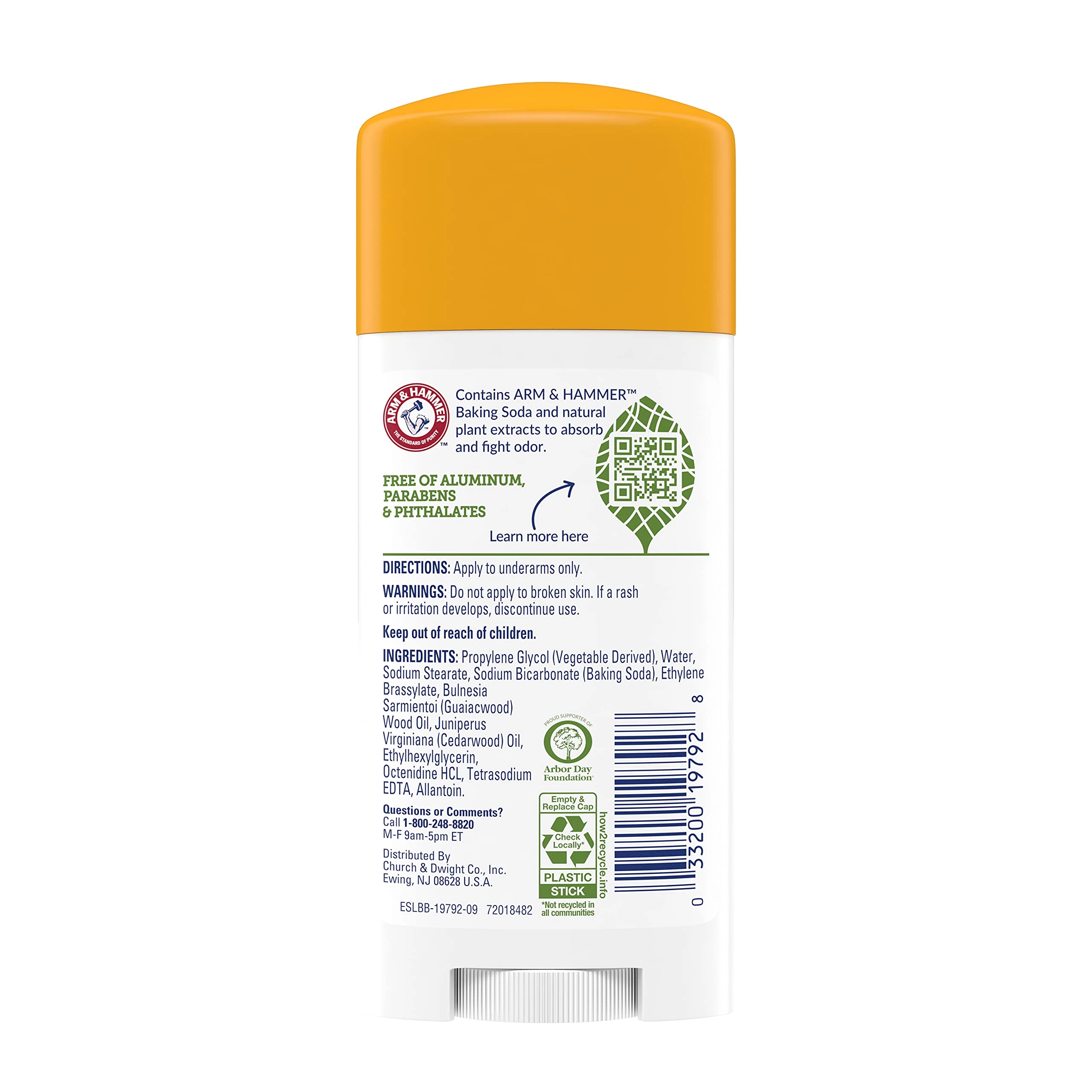 Essentials Solid Deodorant - Unscented 71.24 gram Pack