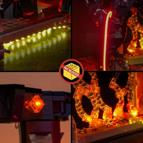 10367 Balrog Book Nook - Decoration Lighting Set 5 lights USB Battery