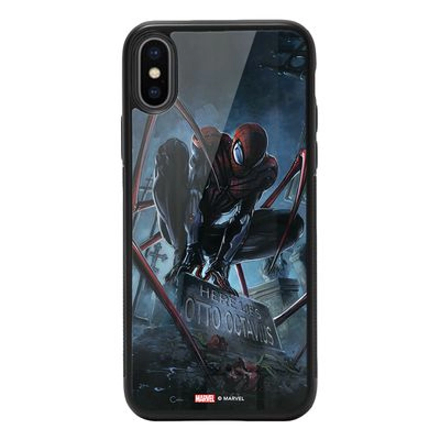 Wackylicious Superior Spiderman Back Case for iPhone Xs