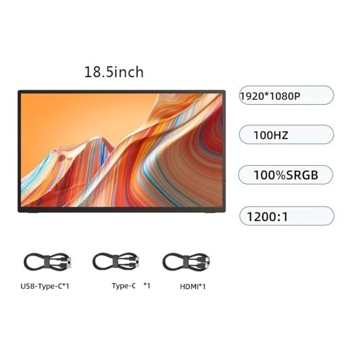 Portable Monitor - wpenshiDM125 18.5-inch 1080P