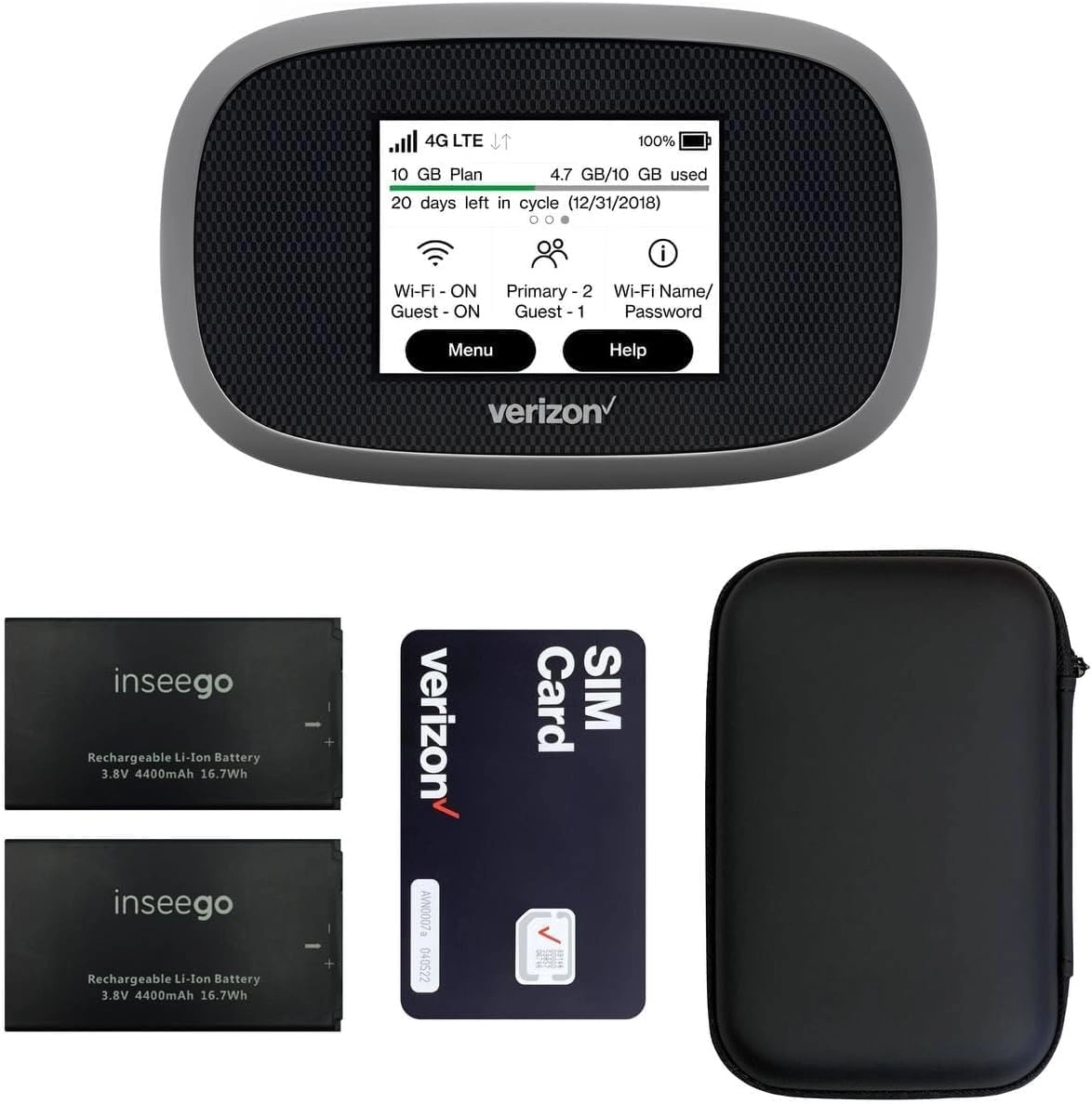Inseego 8800L - 4G LTE 802.11a/b/g/n/ac Up to 1 Gbps Bundle