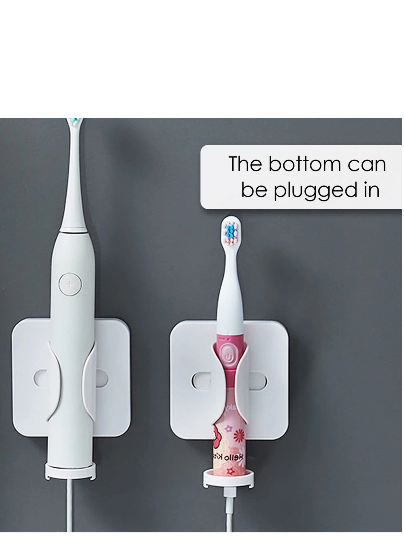 Electric Toothbrush Holder - Wall Mounted Pack