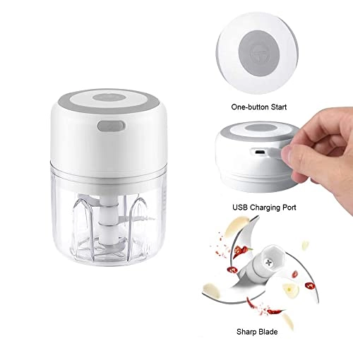 Mini Garlic Chopper - 250ml 30 watts