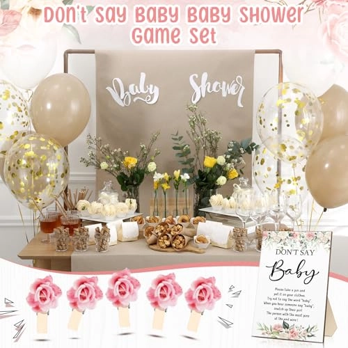 Don't Say Baby - 51 Pcs Baby Shower