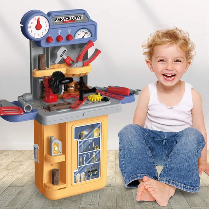 Kids Mobile Tool Table - 39Pcs (8022P)