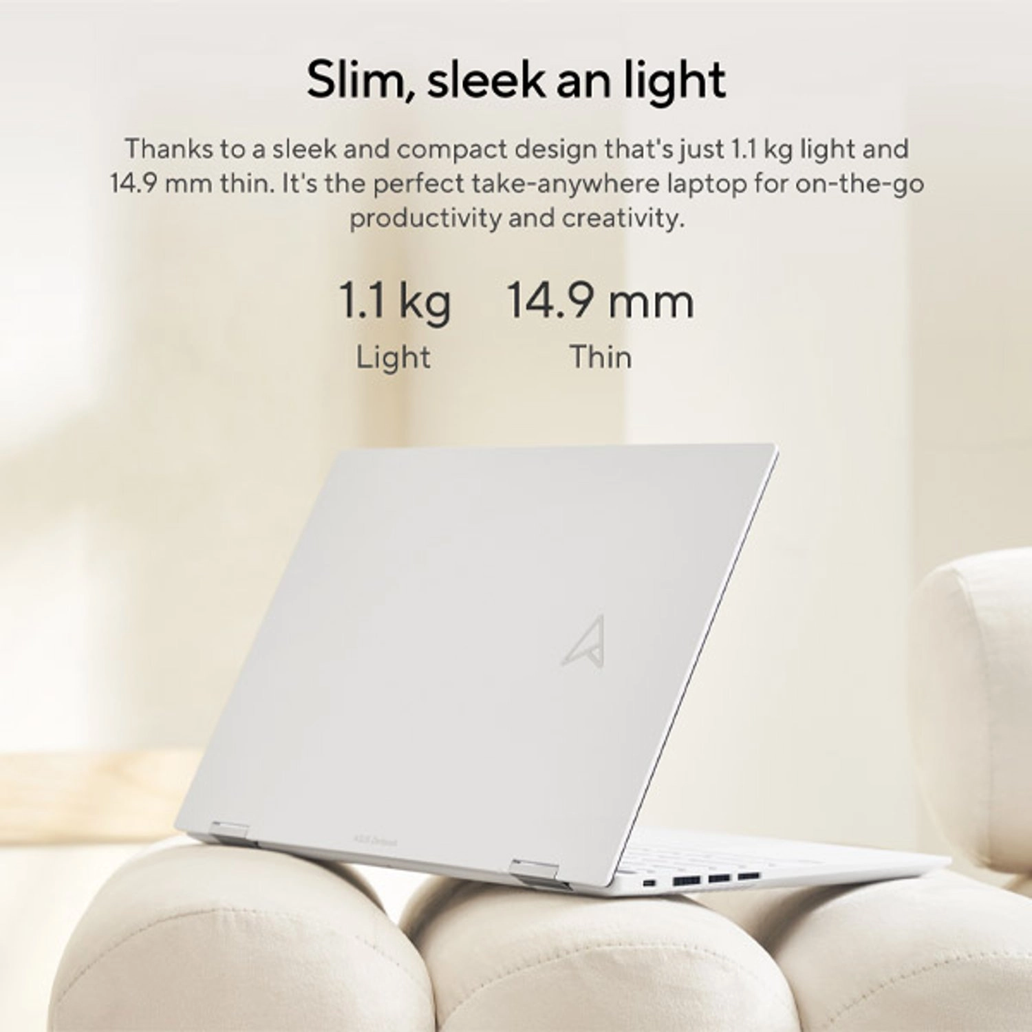 Zenbook S 13 Flip OLED UP5302ZA-OLED107W - 13.3'' Core i7 16GB DDR5 512GB SSD