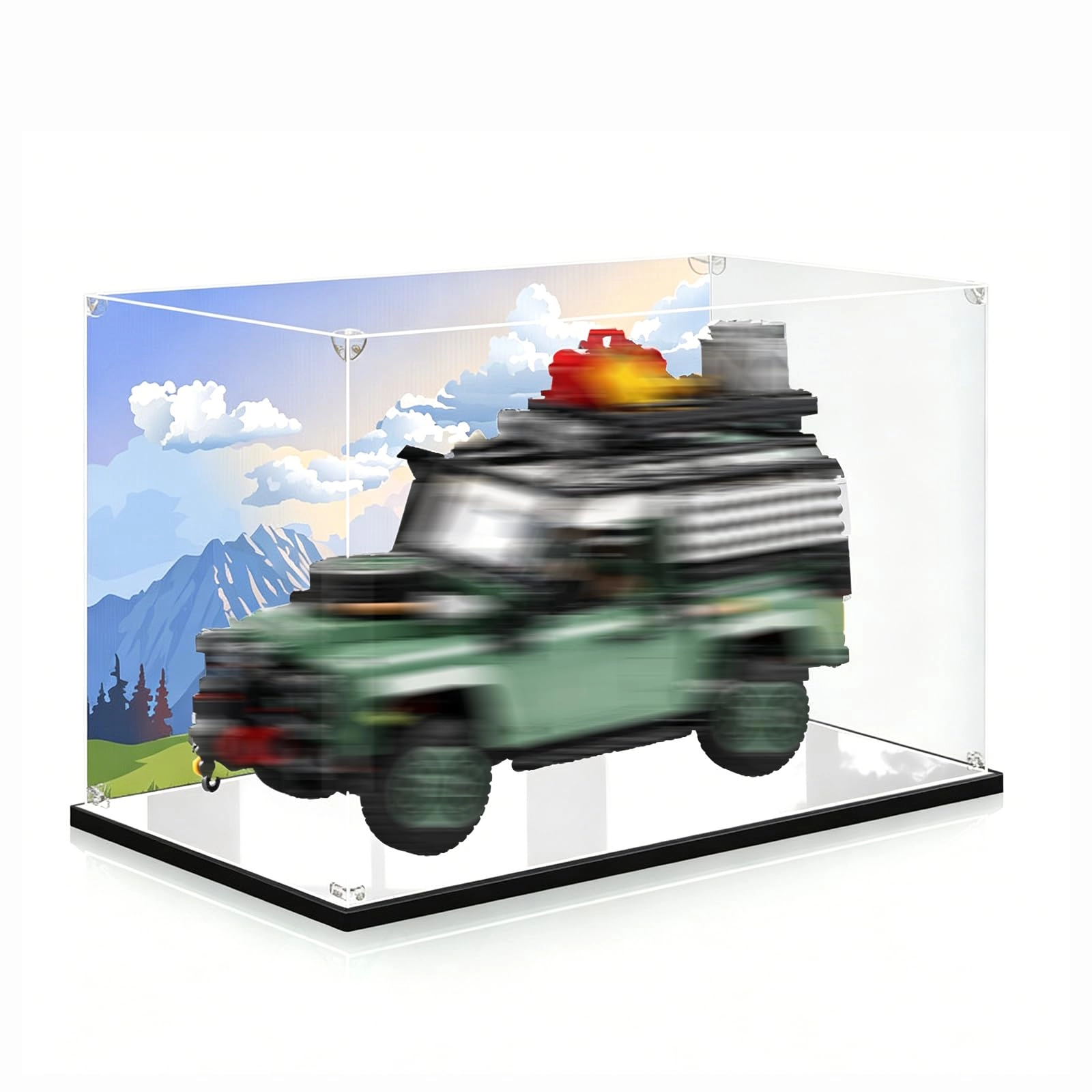 Generic Display Case for LEGO Land Rover Defender 10317