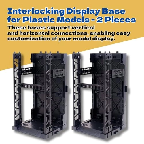 Interlocking Display Base - x2 + Customization Stickers - x2 + Nippers