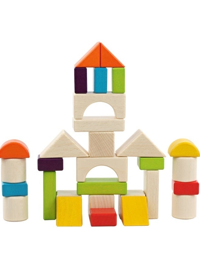 Capstro Wooden Building Blocks Set - 30 pcs