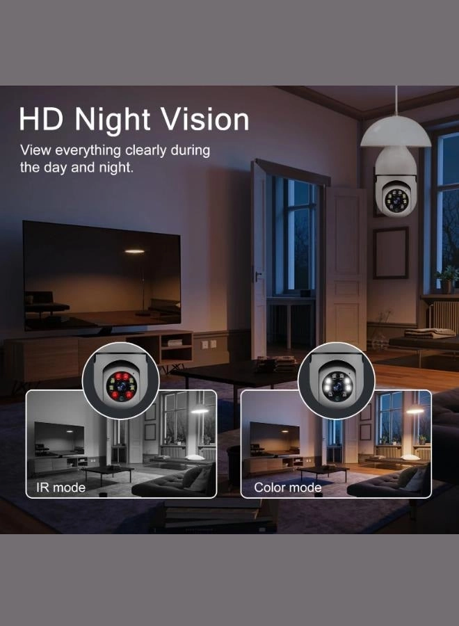 Camera Hub Light Bulb Camera