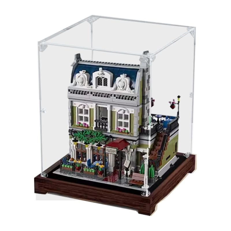 HCAEIOFJ Acrylic Display Case for LEGO Creator Expert 10243 Parisian Restaurant