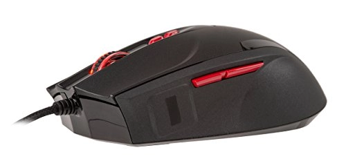 BLACK FP Biometric Gaming Mouse - USB