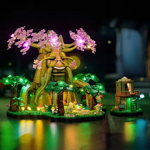 LED Light Set - Compatible with 77092 Great Deku Tree USB & Battery Powered