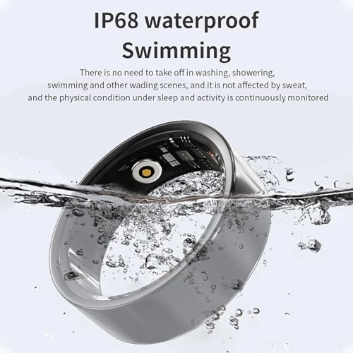 Smart Ring - Heart Rate Blood Oxygen IP68 Waterproof