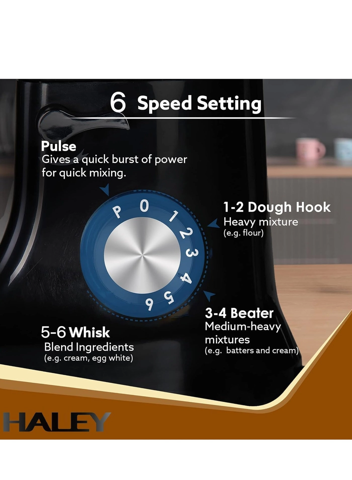 Stand Mixer - 6L 1200W