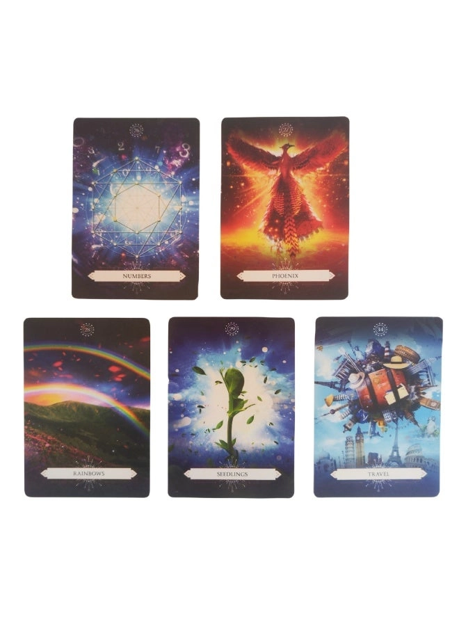 Sacred reading oracle cards