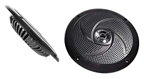 RockZR v2 - 2014-2023 6.5" Speaker Pods + RSM65B - 6.5" 320-Watt + UT65B - 6.5" 400-Watt + PS40 - 4 Channel Bluetooth IP65 340-Watts RMS