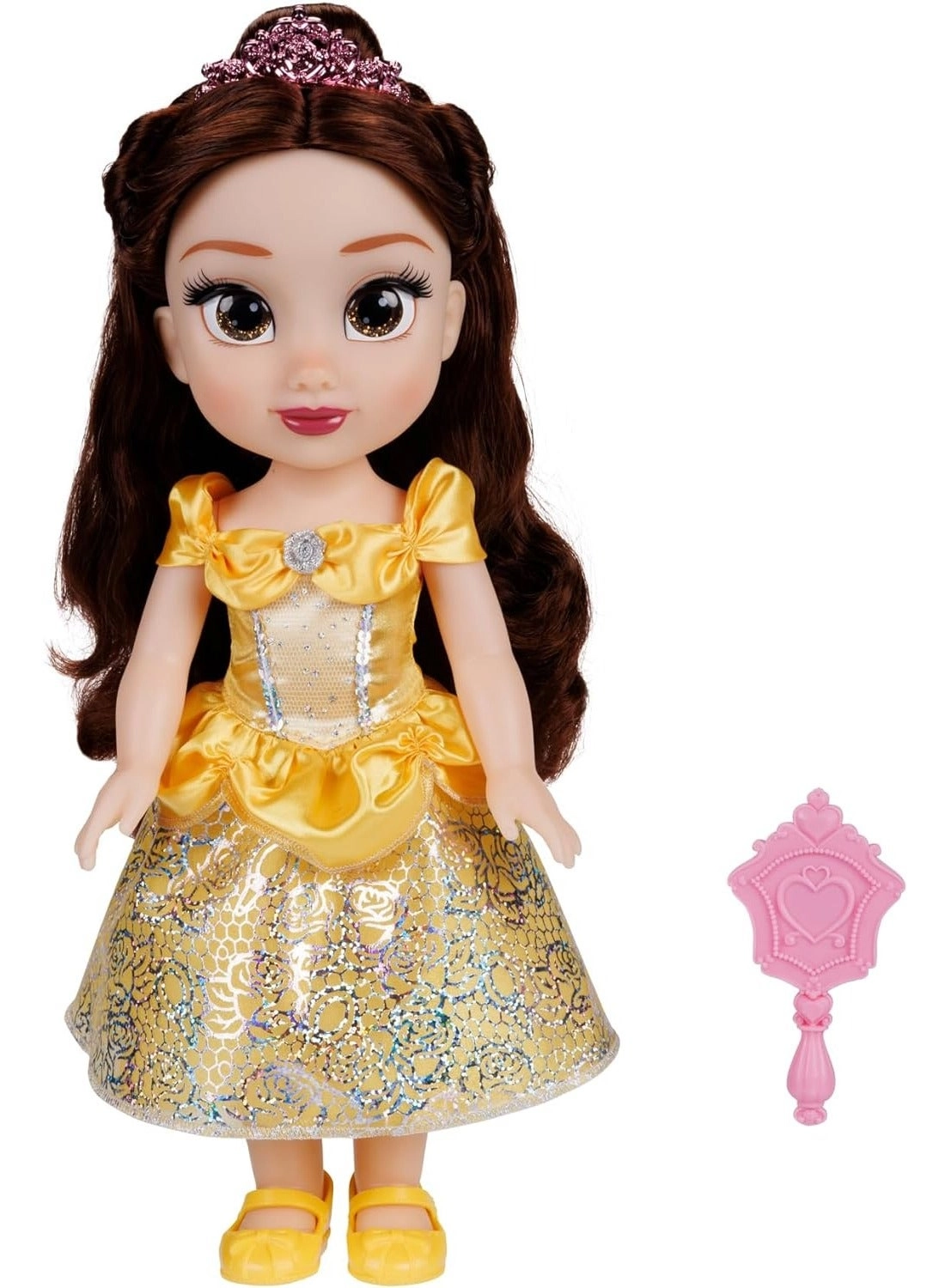 Belle Doll - 14 inches Glass Eyes Multicolor