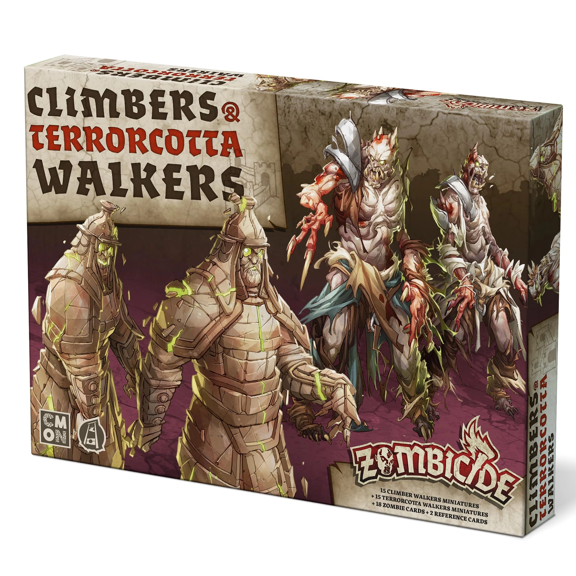 Zombicide White Death: Climbers & Terrorcotta Walkers Expansion