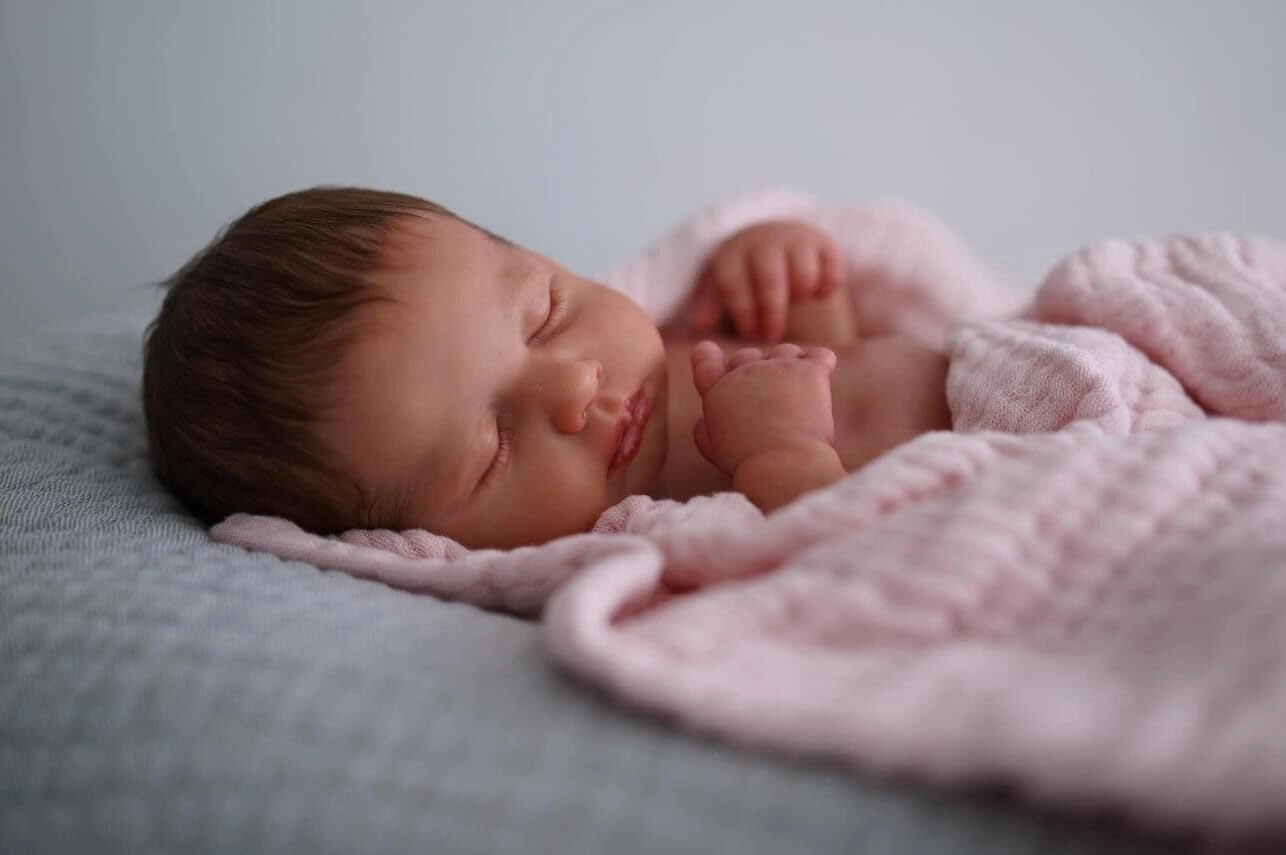 LouLou Reborn Baby Doll - 20 inches Full silicone vinyl Ages 3+