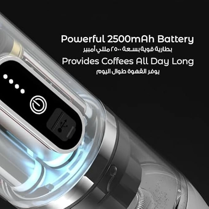 LPCFFM4IN1BK - 80mL Milk Frother Portable