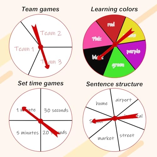 Large Arrow Spinner - 3 years and up 2 pieces