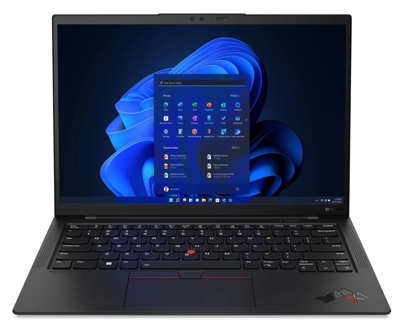 Lenovo ThinkPad X1 Carbon Gen 10 - 14'' Core i7-1260P 16GB DDR4 1000GB SSD