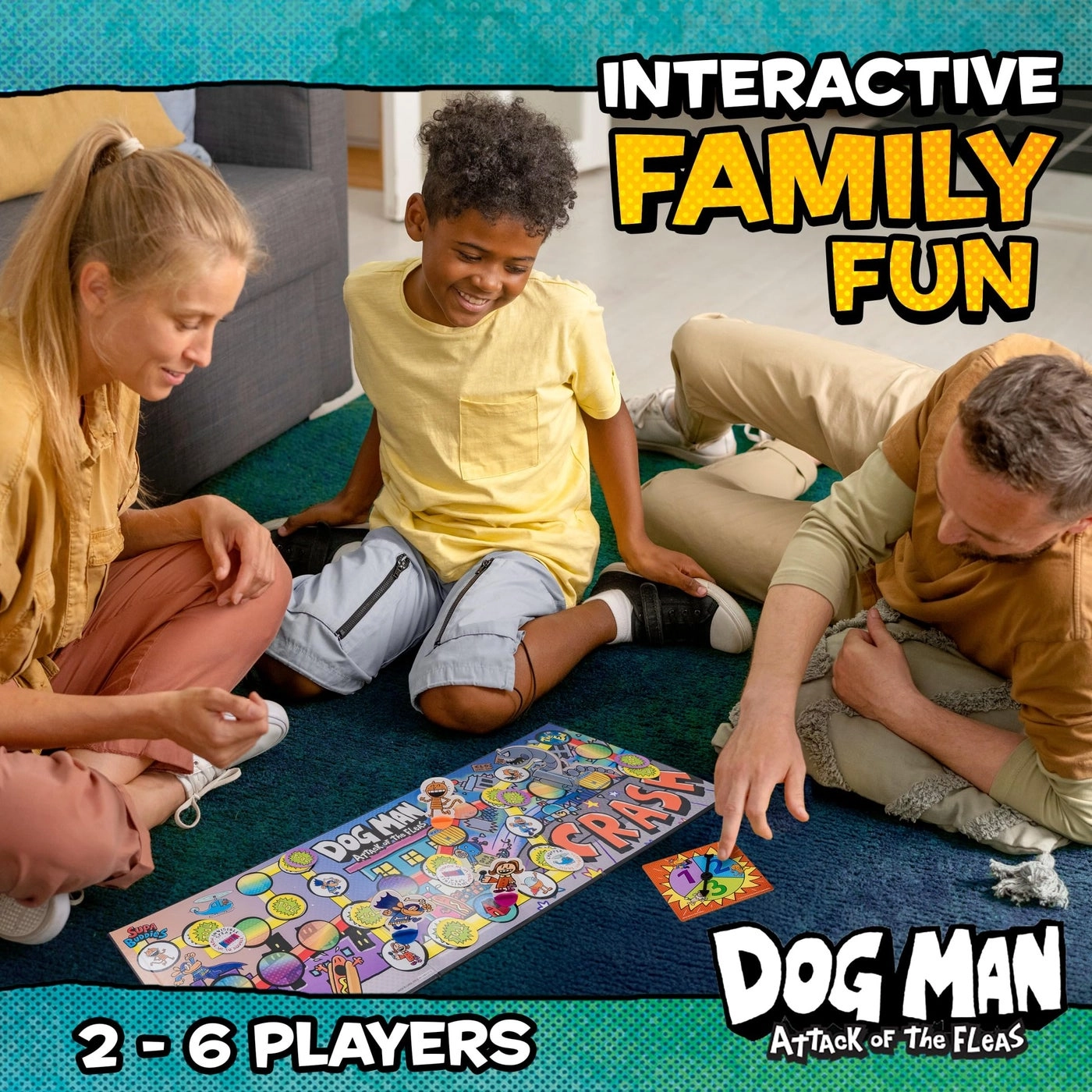 Dog Man Attack of the Fleas