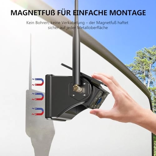 Magnetic Wireless Reversing Camera - 1080P