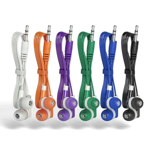 SPT-6MIX Wired Earbud 6 Pack
