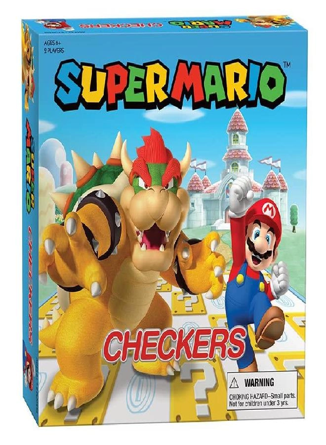 Super Mario Checkers & Tic Tac Toe