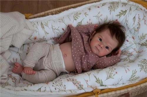 Reborn Baby Doll - 18 inches Full Silicone Vinyl Girl