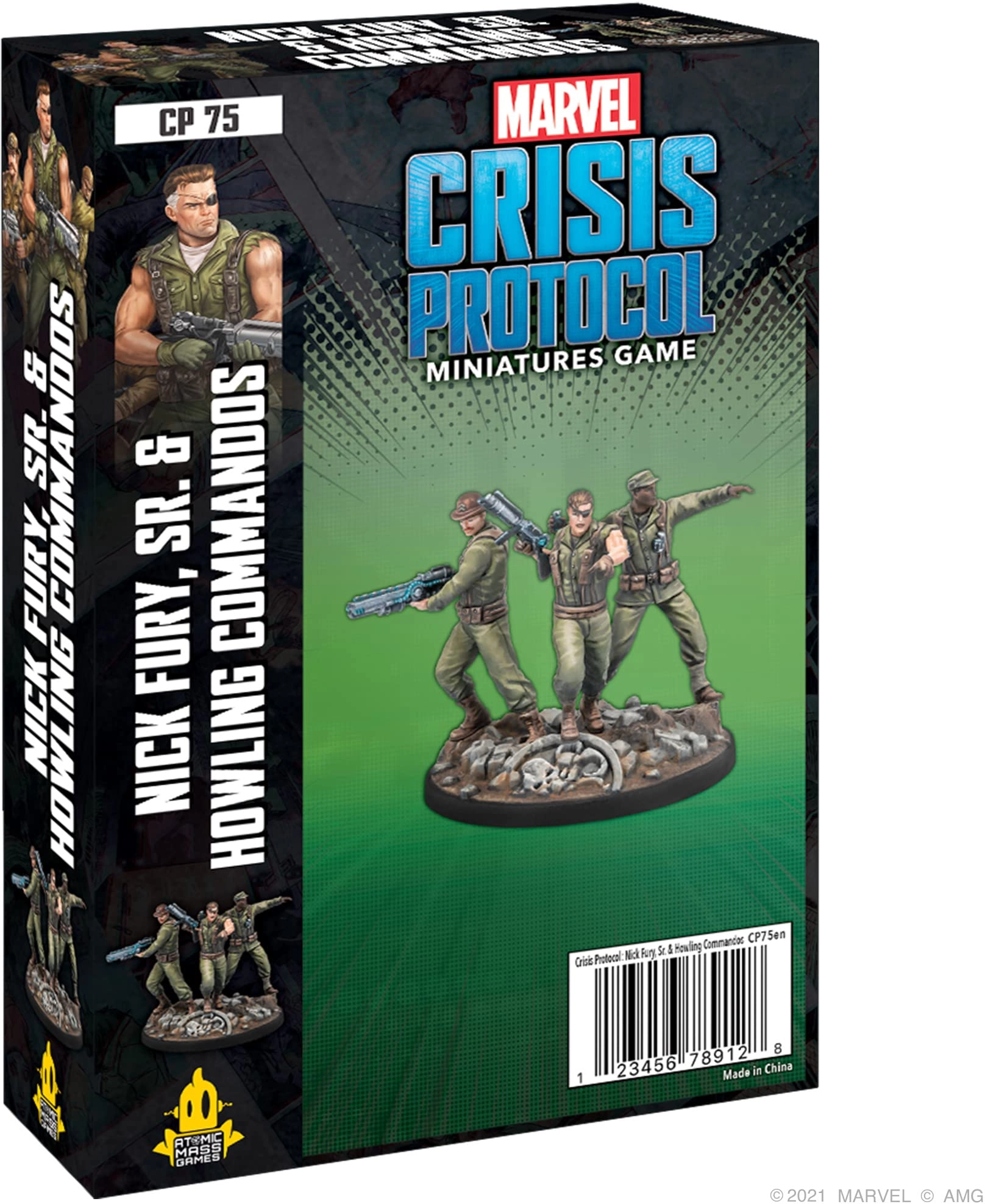 Atomic Mass Games MARVEL: Crisis Protocol - Nick Fury, Sr. & Howling Commandos