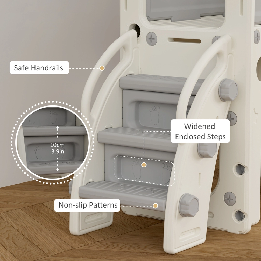 Play House - Activity Slide Basketball Grey