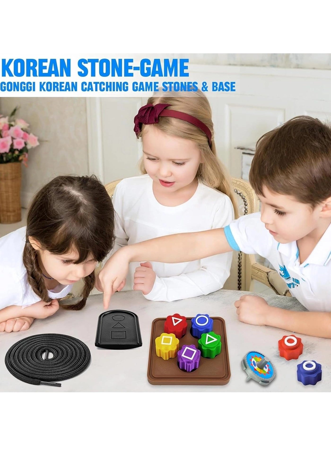 Jebi Chagi + Gonggi + Ddakji + Paeng-y + Biseokchigi