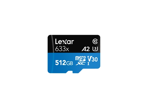 Lexar High-Performance 633X MicroSDXC U3 512GB